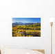 Snow Covered Aspen Mountains In Distance Wall Mural
