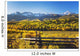 Snow Covered Aspen Mountains In Distance Wall Mural