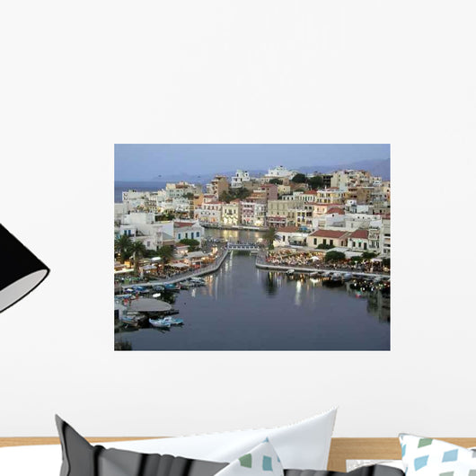 Agios Nikolaos Suez Water Wall Decal