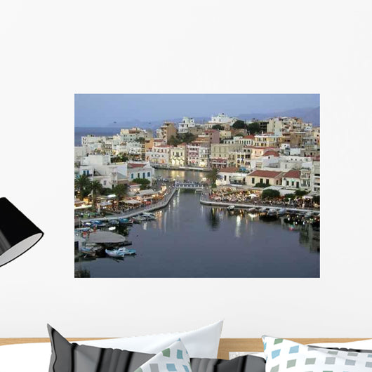 Agios Nikolaos Suez Water Wall Decal