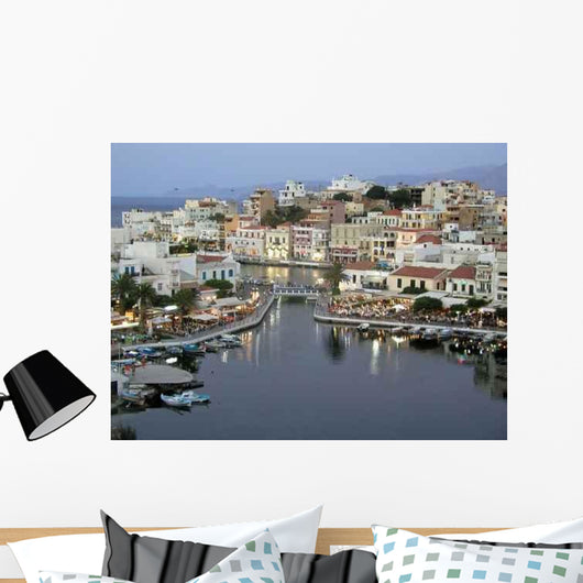 Agios Nikolaos Suez Water Wall Decal