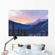 Sunrise Lights The Clouds Pink Above The Sentinel Range Wall Mural