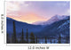 Sunrise Lights The Clouds Pink Above The Sentinel Range Wall Mural