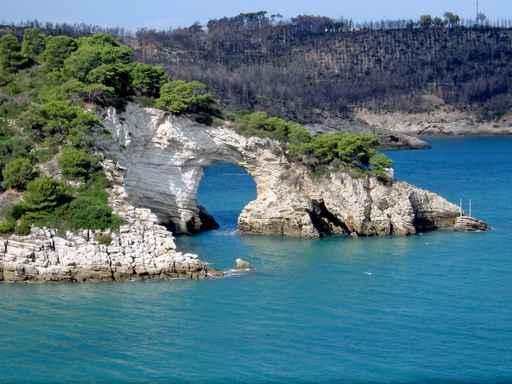 Natural Stone Bridge Coastline Wall Decal