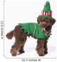 Brown Poodle with Christmas Wall Decal