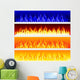Vector fire banners Wall Mural