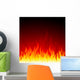 Vector fire background Wall Mural