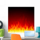 Vector fire background Wall Mural