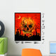 Grunge halloween background Wall Mural
