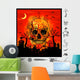 Grunge halloween background Wall Mural