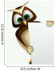 Owl Sign Wall Decal