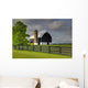 Black Barn Wall Mural