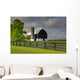 Black Barn Wall Mural