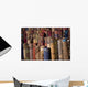 Morocco, Marrakech, Traditional rugs for sale Wall Mural