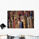 Morocco, Marrakech, Traditional rugs for sale Wall Mural