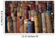 Morocco, Marrakech, Traditional rugs for sale Wall Mural