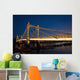 UK, England, Albert Bridge at night Wall Mural