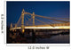 UK, England, Albert Bridge at night Wall Mural