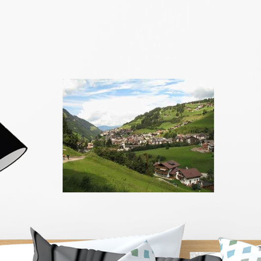 Saint Cristine Gardena Valley Wall Decal