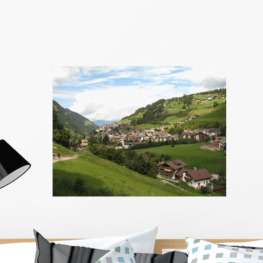 Saint Cristine Gardena Valley Wall Decal