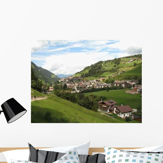 Saint Cristine Gardena Valley Wall Decal