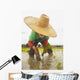 Planting new rice;Chiang mai thailand Wall Mural