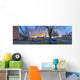 UK, Panoramic view of cityscape at dusk Wall Mural