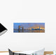 UK, City Hall and Tower Bridge at sunset from River Thames Wall Mural