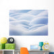 Close up of snow covered round mounds;Lake louise alberta canada Wall Mural