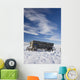 An old wooden wagon Wall Mural