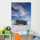 An old wooden wagon Wall Mural