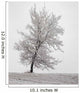 One frosted tree Wall Mural