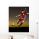 Soccer at Dusk Wall Mural