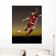 Soccer at Dusk Wall Mural