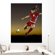 Soccer at Dusk Wall Mural