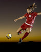 Soccer at Dusk Wall Mural