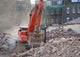 Hydraulic Excavator Demolition Site Wall Decal