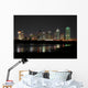 Downtown Dallas Texas Night Wall Decal