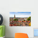 Above Oxford. England Wall Mural