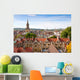 Above Oxford. England Wall Mural