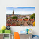 Above Oxford. England Wall Mural