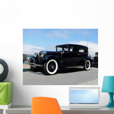 Classic Wall Mural shown on a wall