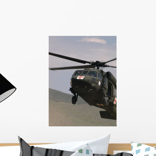 Blackhawk Helicopter Wall Mural