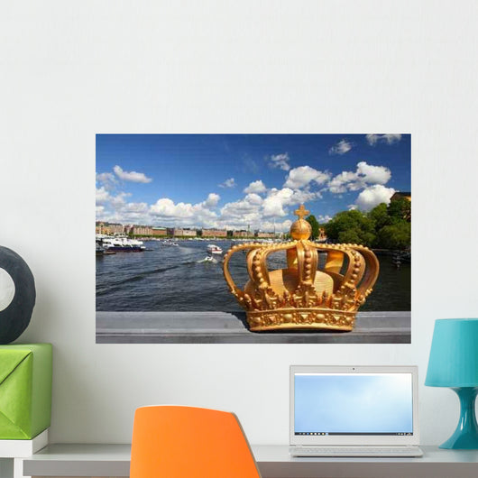 Stockholm Famous Skeppsholmen Island Wall Decal