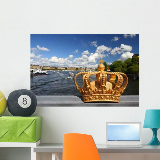 Stockholm Famous Skeppsholmen Island Wall Decal