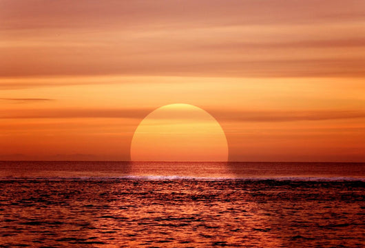 Beautiful Sea Sunset Wall Decal