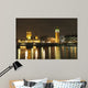 Big Ben and Parliament London at Night Wall Mural