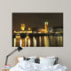 Big Ben and Parliament London at Night Wall Mural