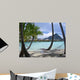 Hammock in Bora-bora Wall Mural