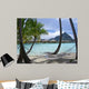 Hammock in Bora-bora Wall Mural